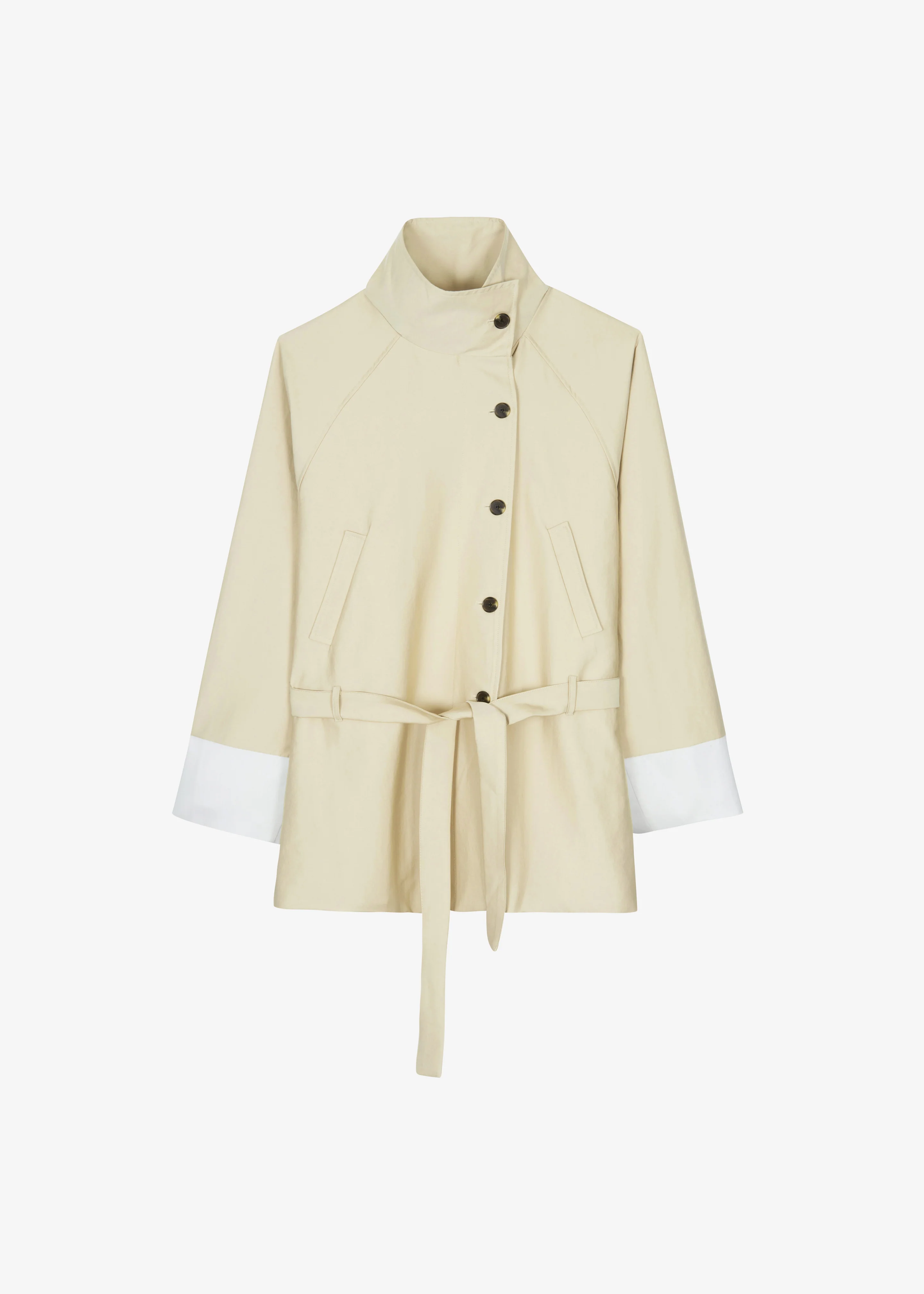 Alberta Short Trench - Beige - Image 16