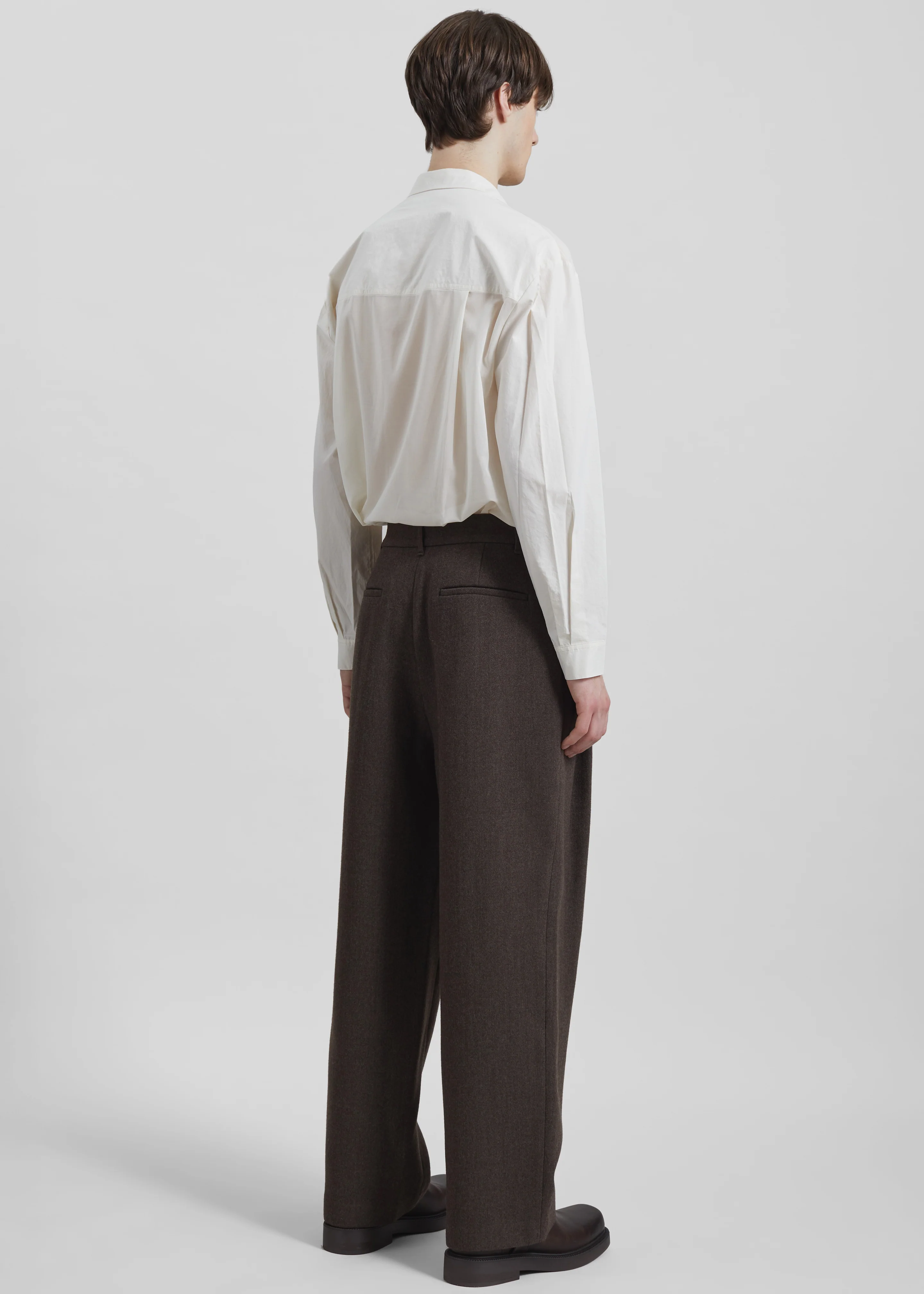 Amomento Wool Martin Pants - Brown - Image 6