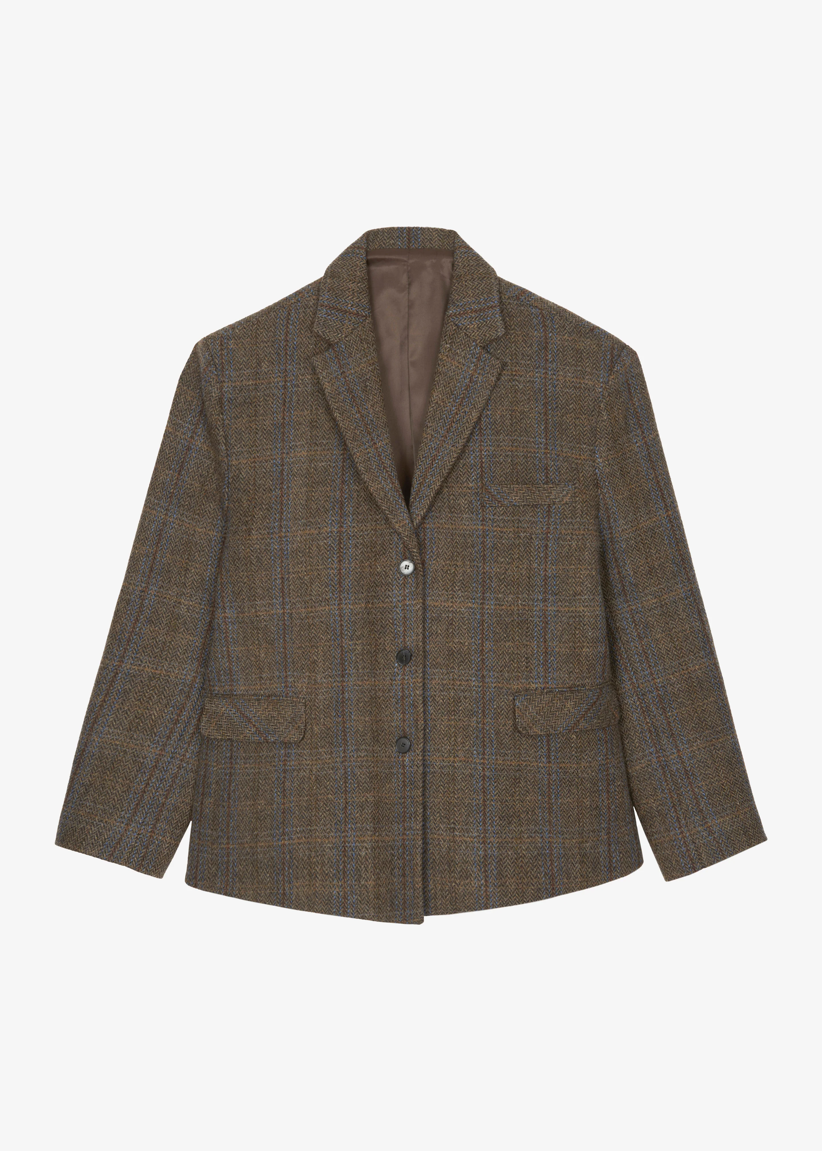 Arundel Plaid Wool Blazer - Multicolor - Image 10