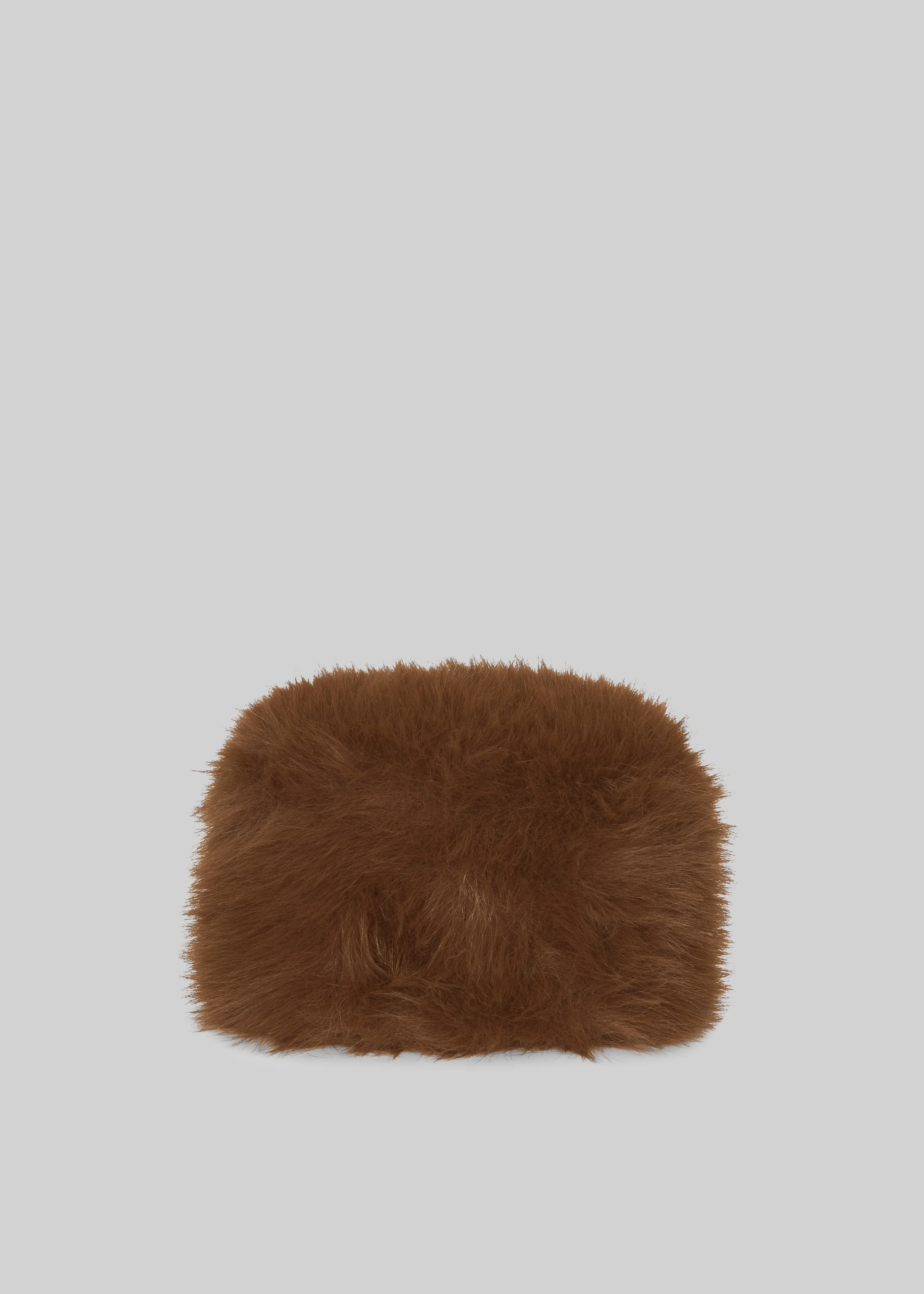 Bansko Faux Fur Hat - Brown - Image 2