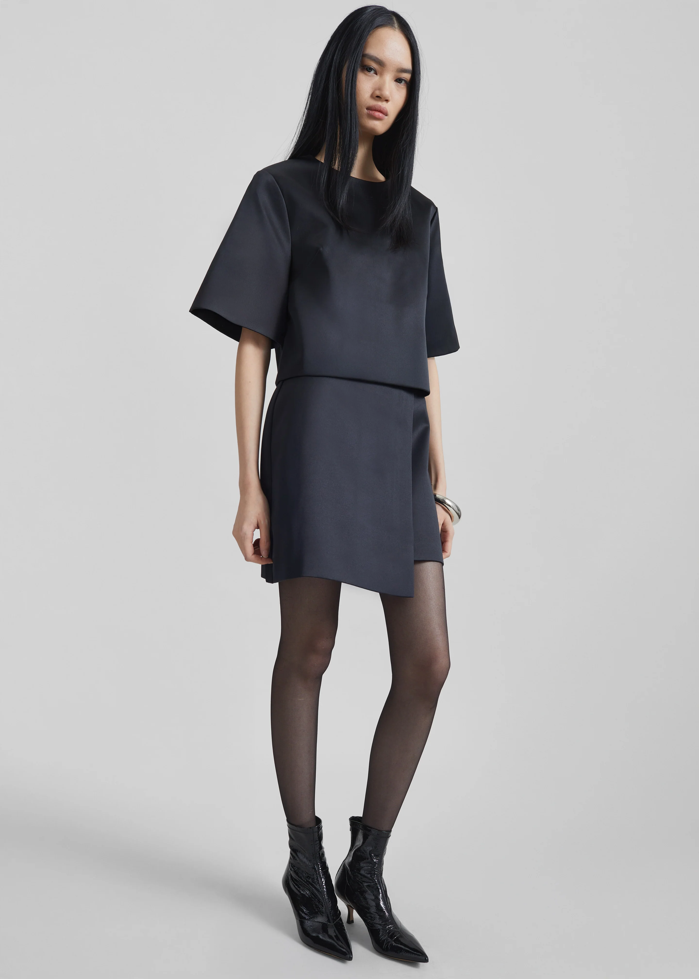 By Malene Birger Raye Mini Skirt - Black