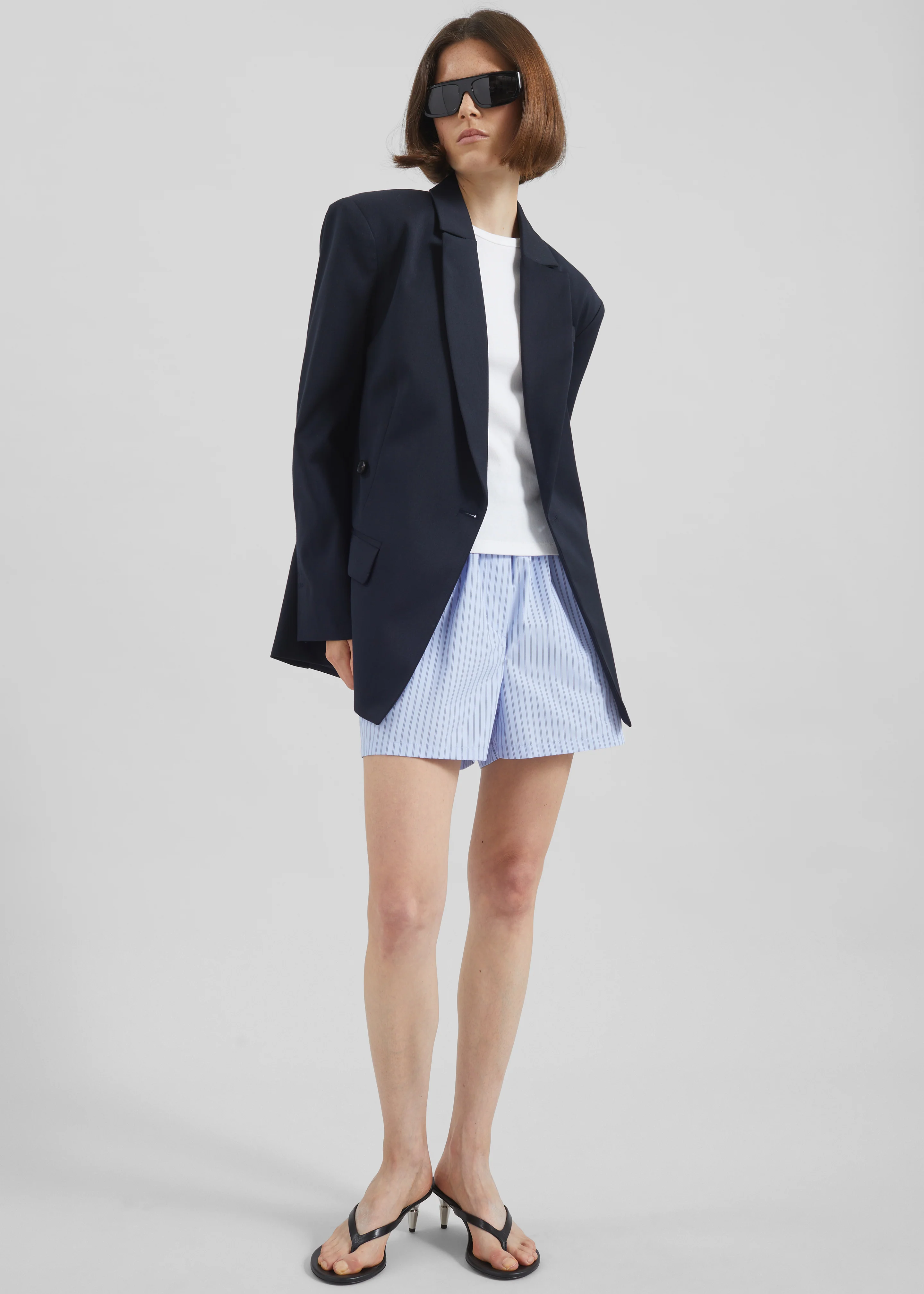 Calvay Crossover Blazer - Dark Navy - Image 7