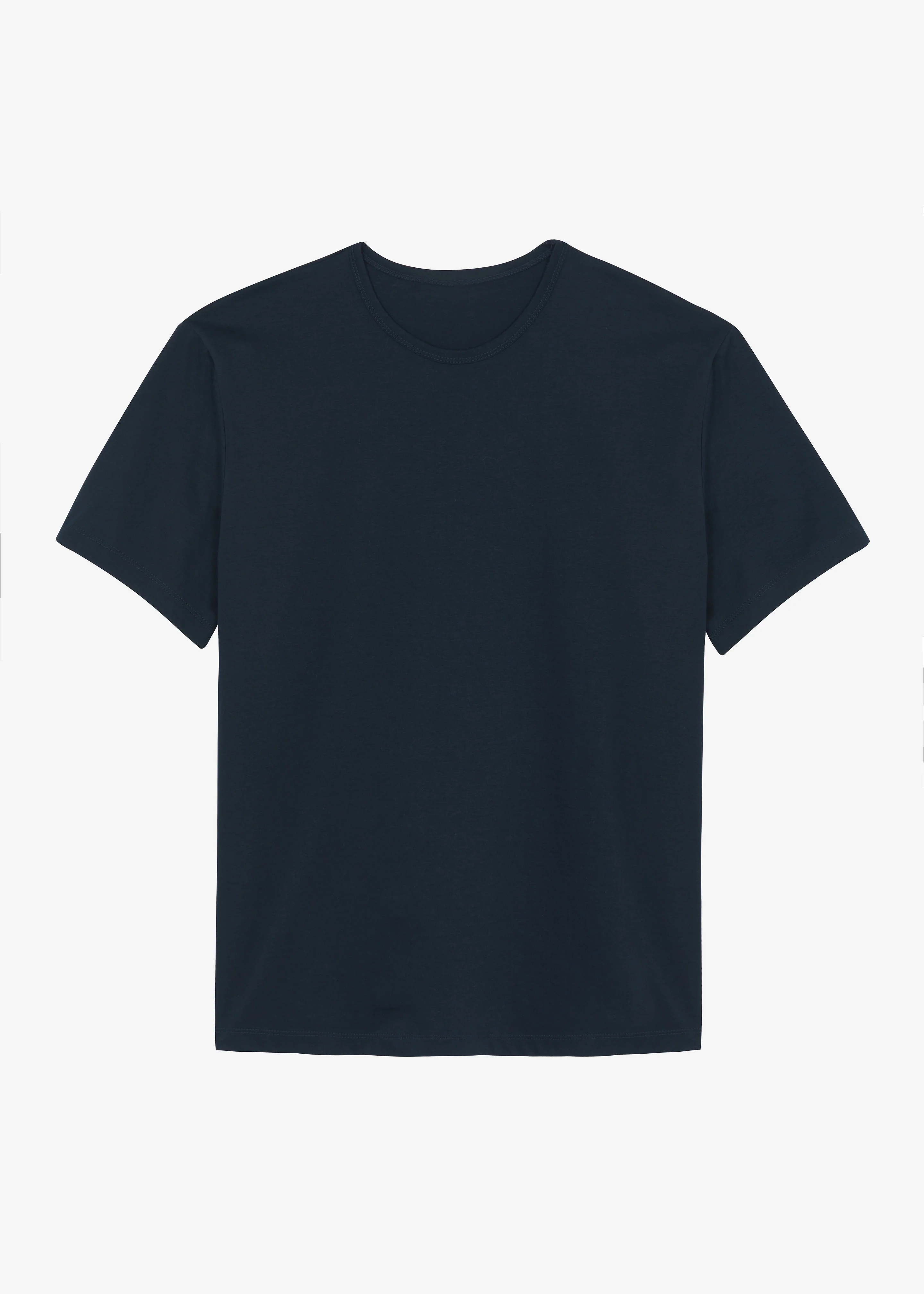 Connell Boxy Tee - Navy - Image 9
