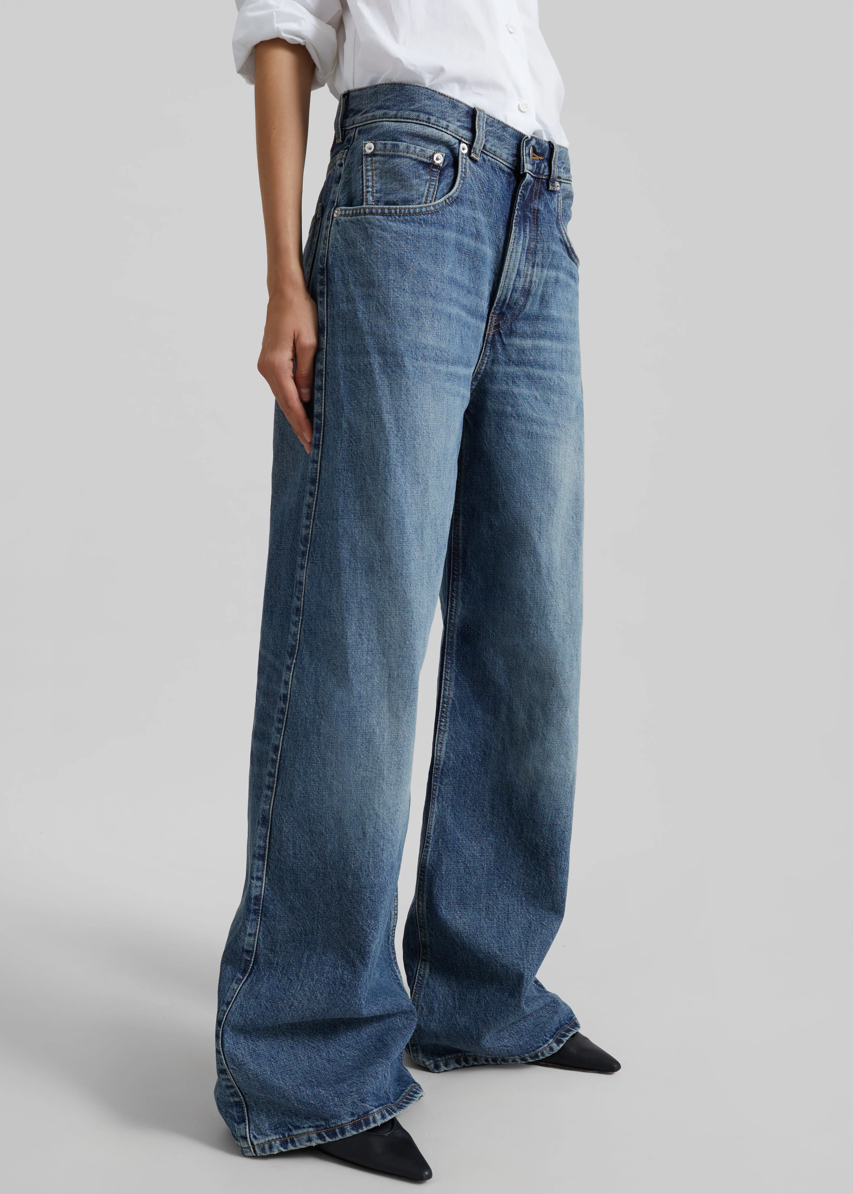 Covert Oversize Fit Jeans - Blue - Image 4