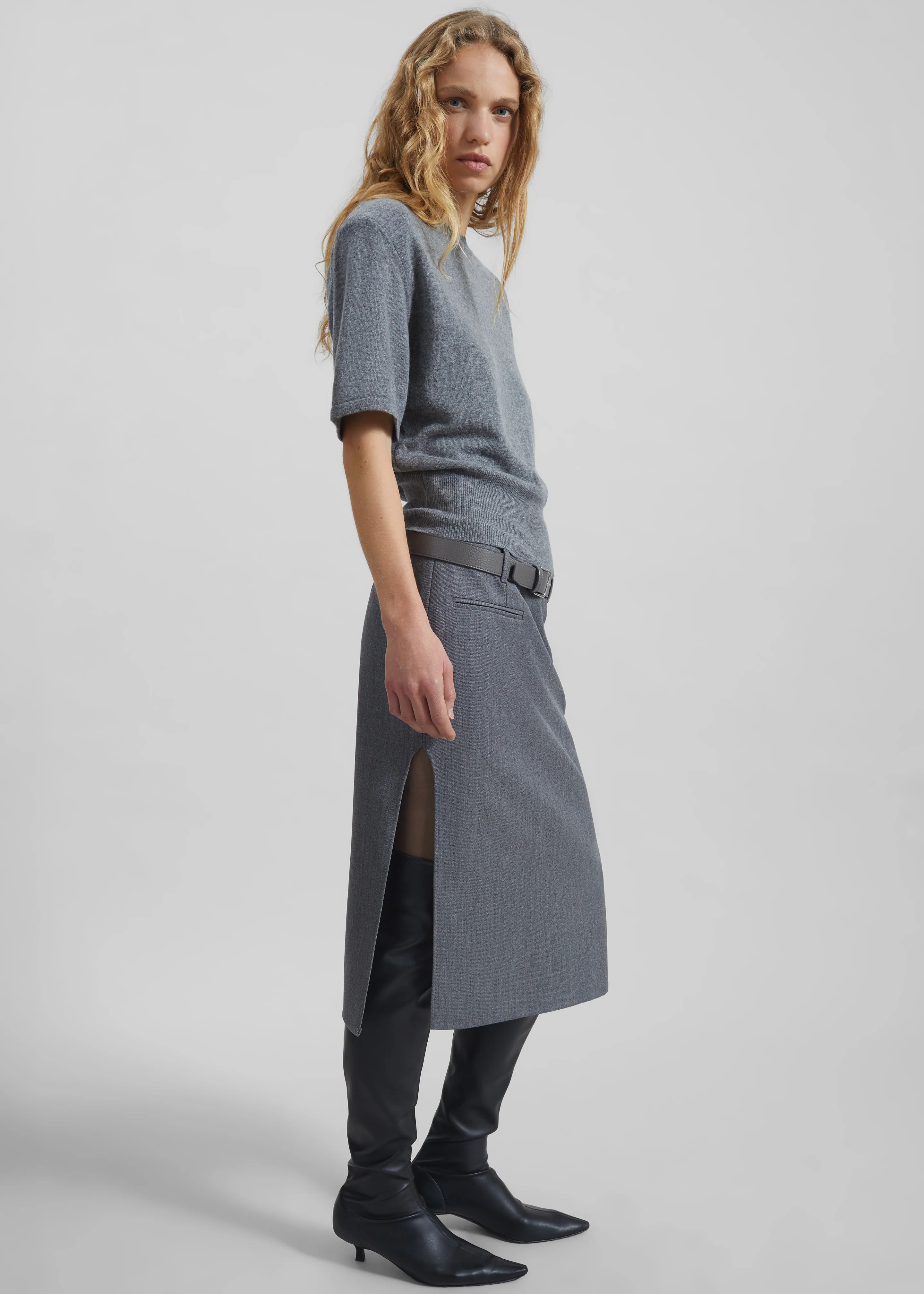 Covert Tube Skirt - Grey