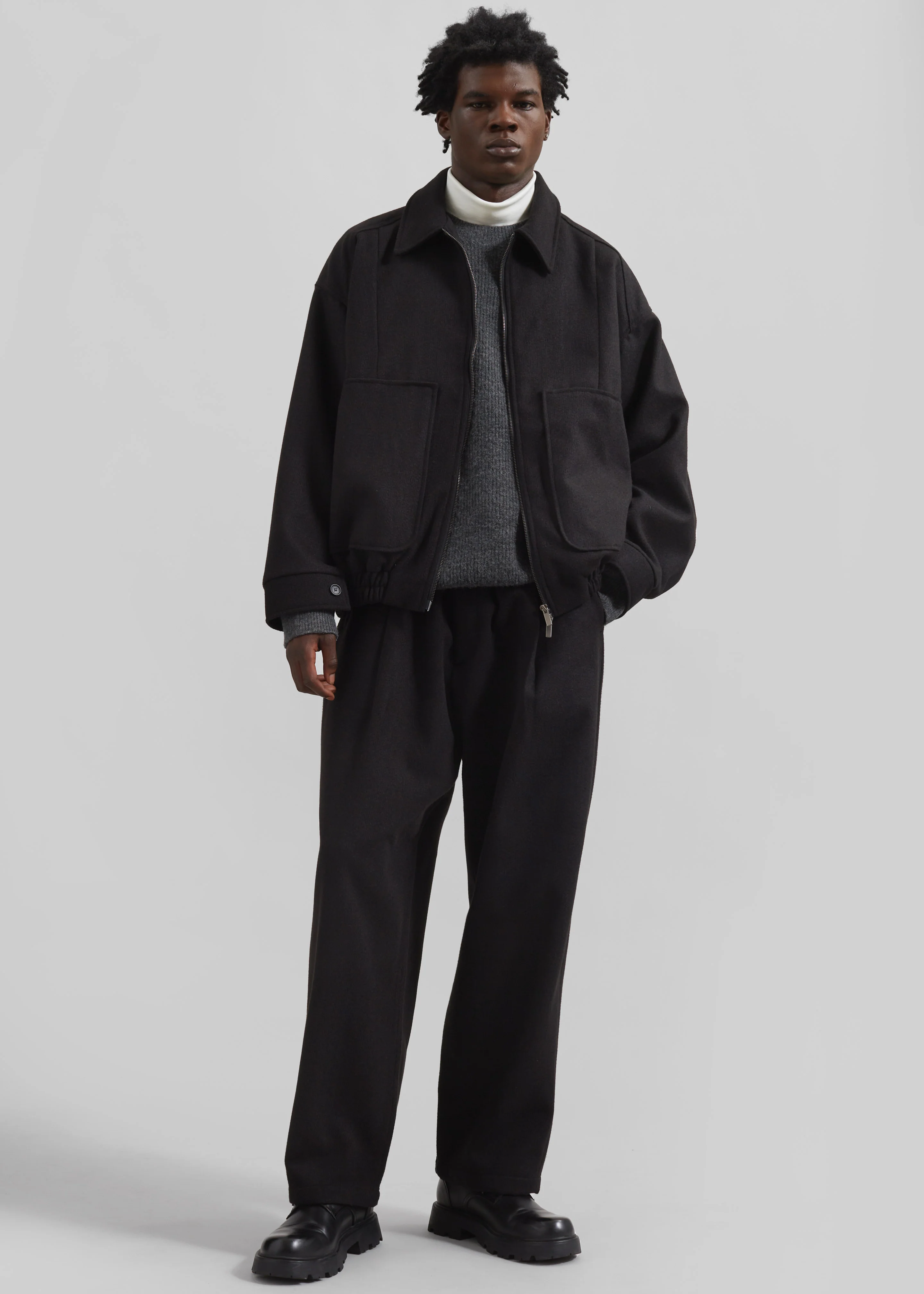 Felix Jacket - Black - Image 2