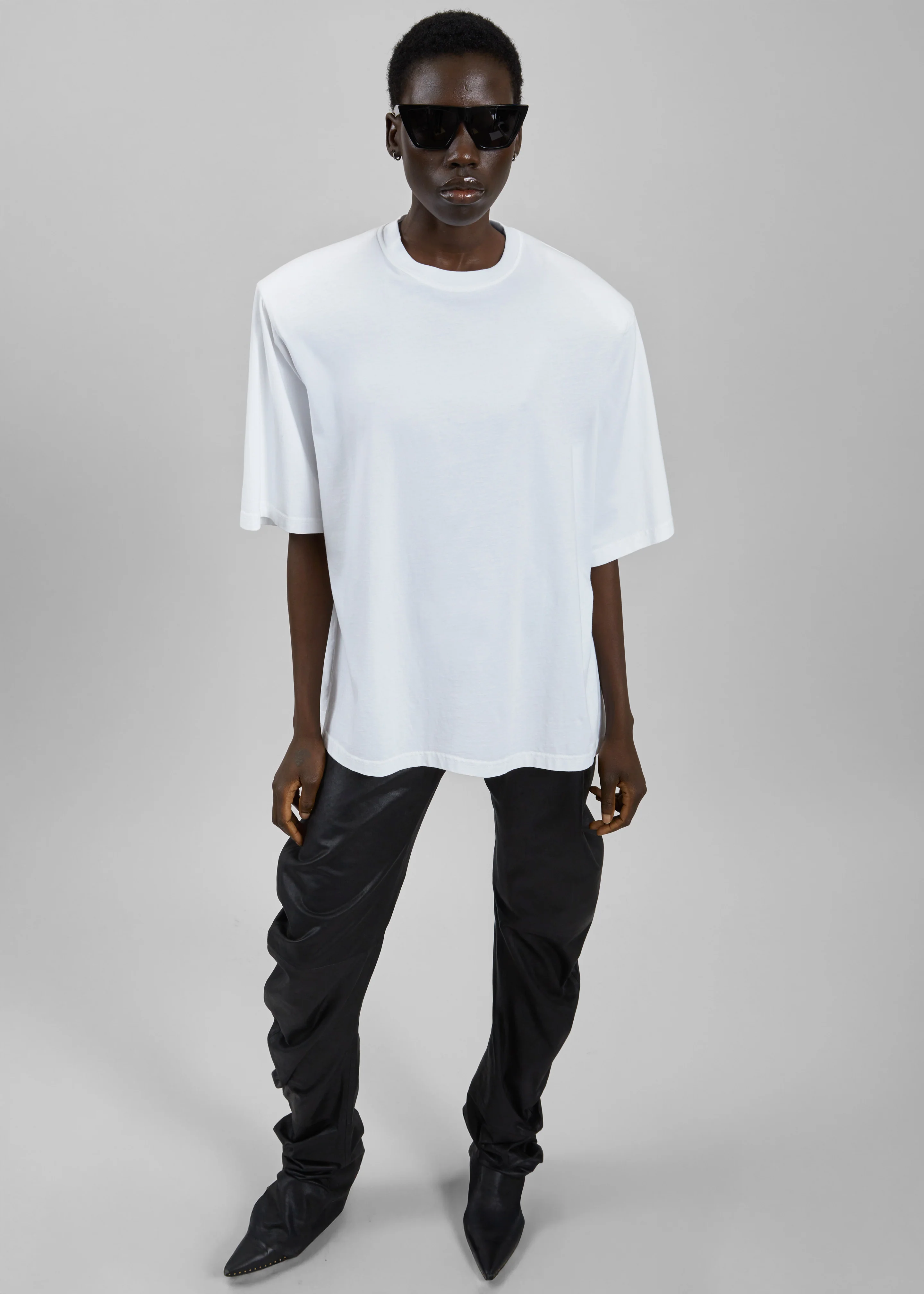 Hugo Padded T-Shirt - White - Image 8