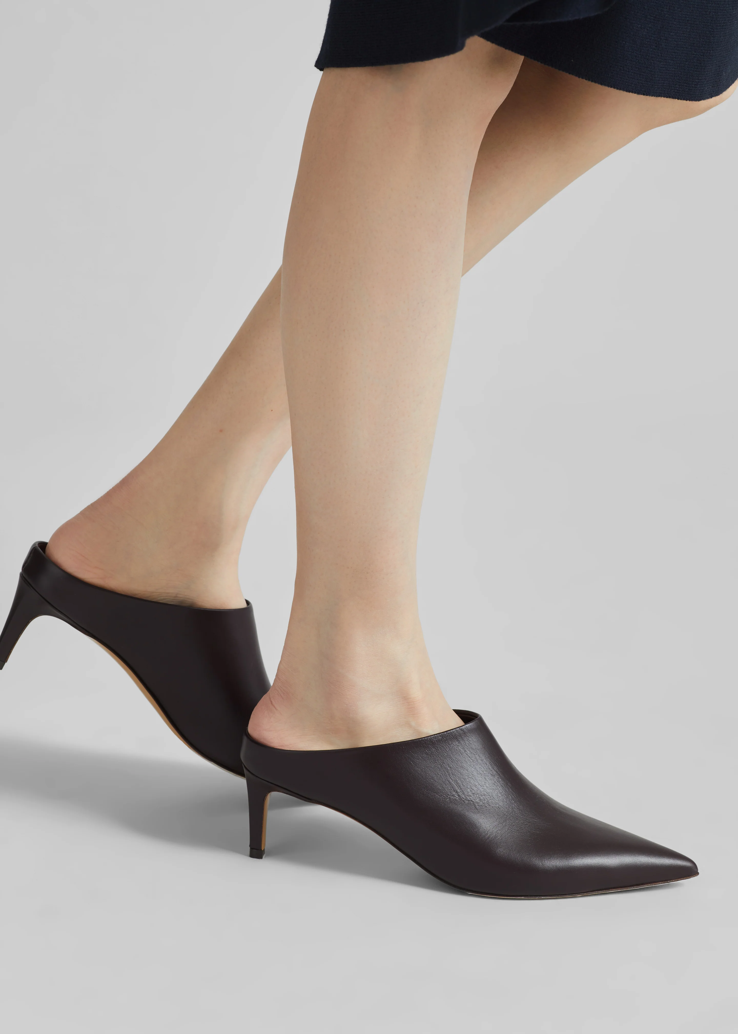 Le Monde Beryl Lou Mules - Plum - Image 6