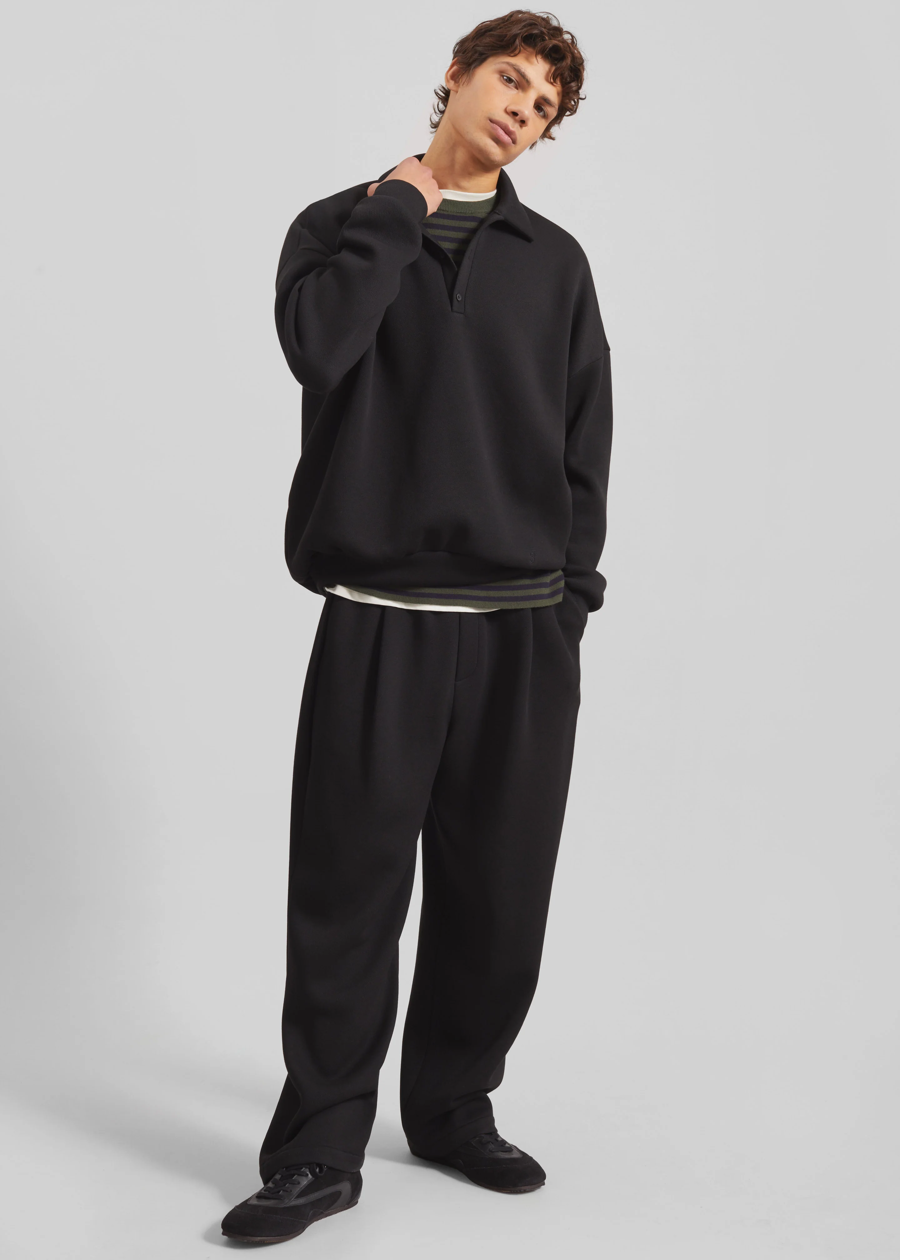Lenham Straight Pants - Black - Image 4