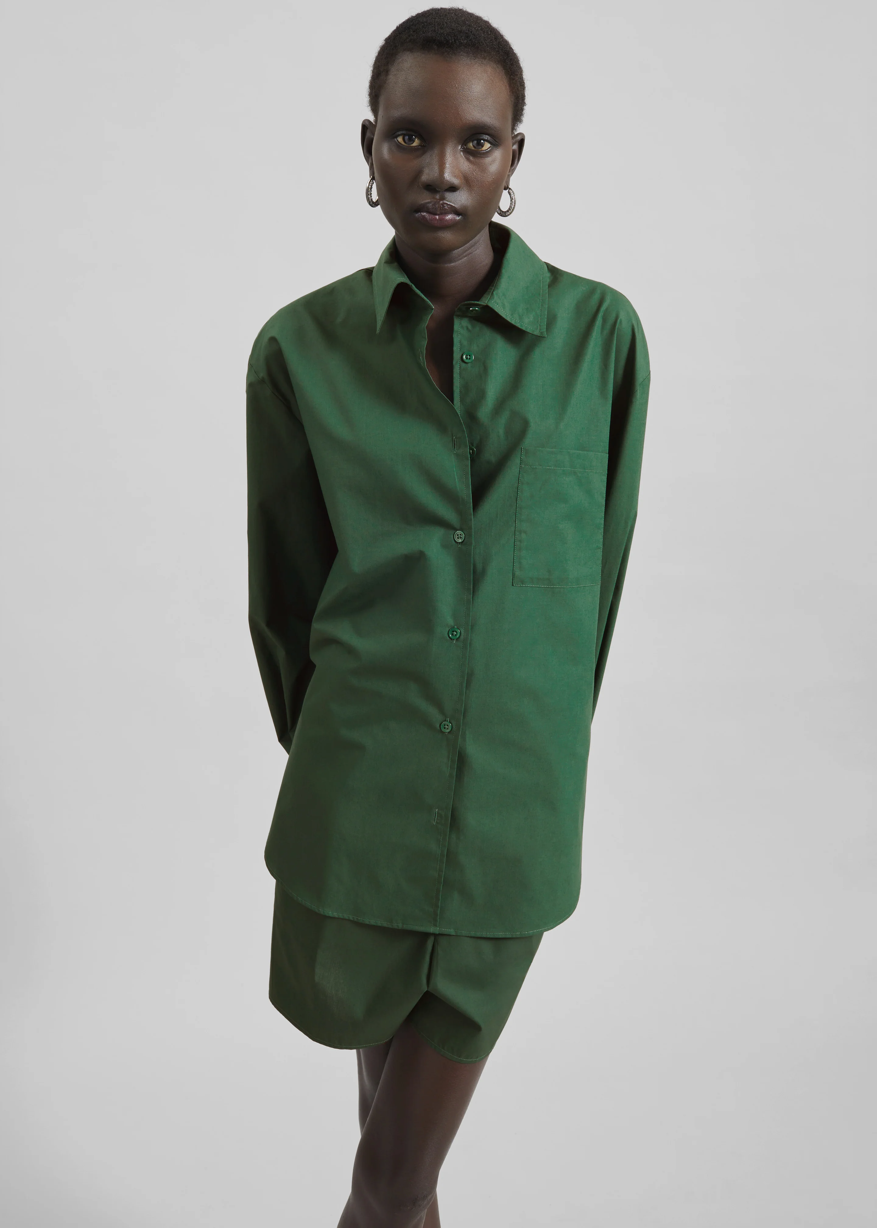 Lui Organic Cotton Boxer Short - Hunter Green - Image 13