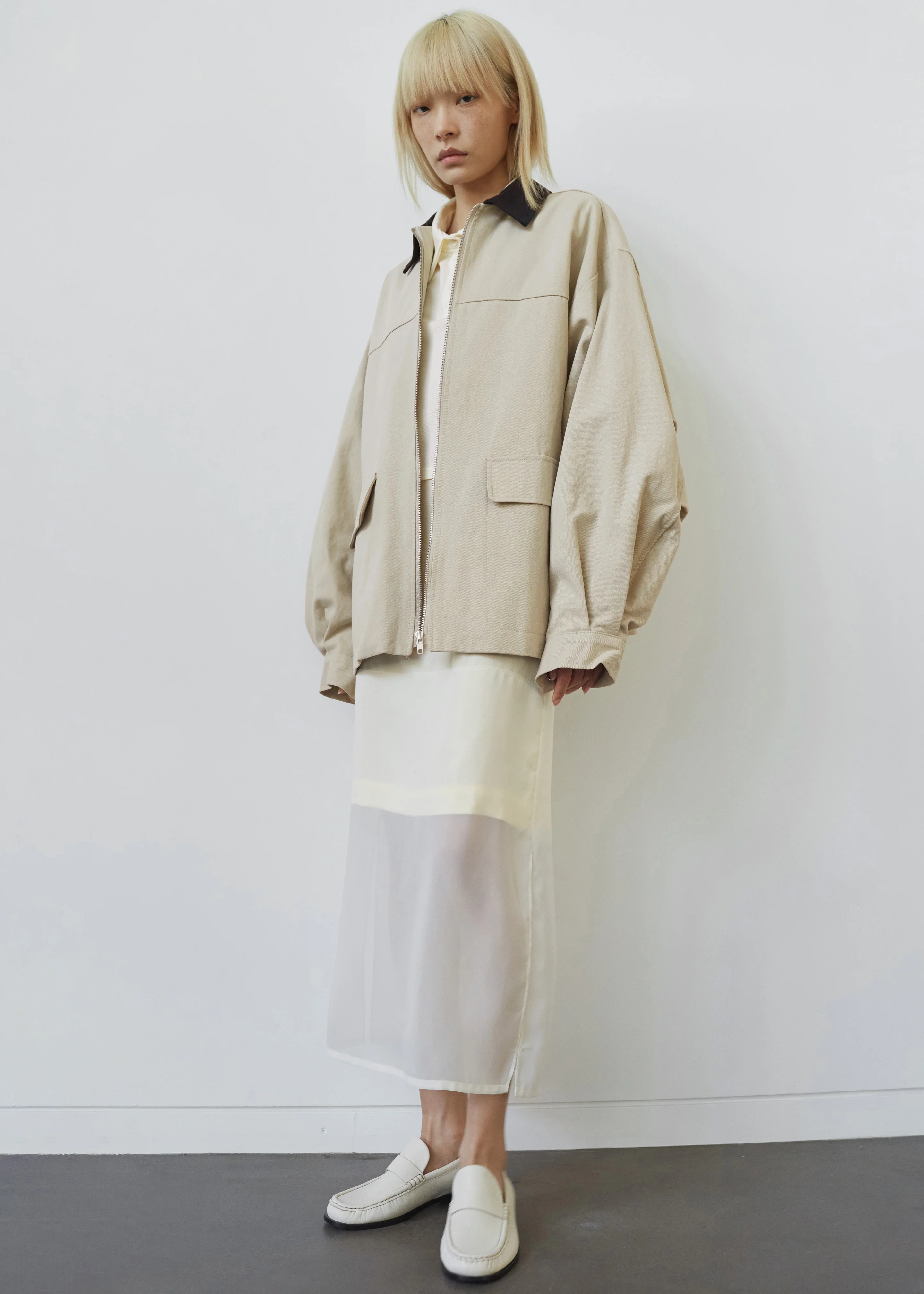 Malia Utility Jacket - Beige - Image 8