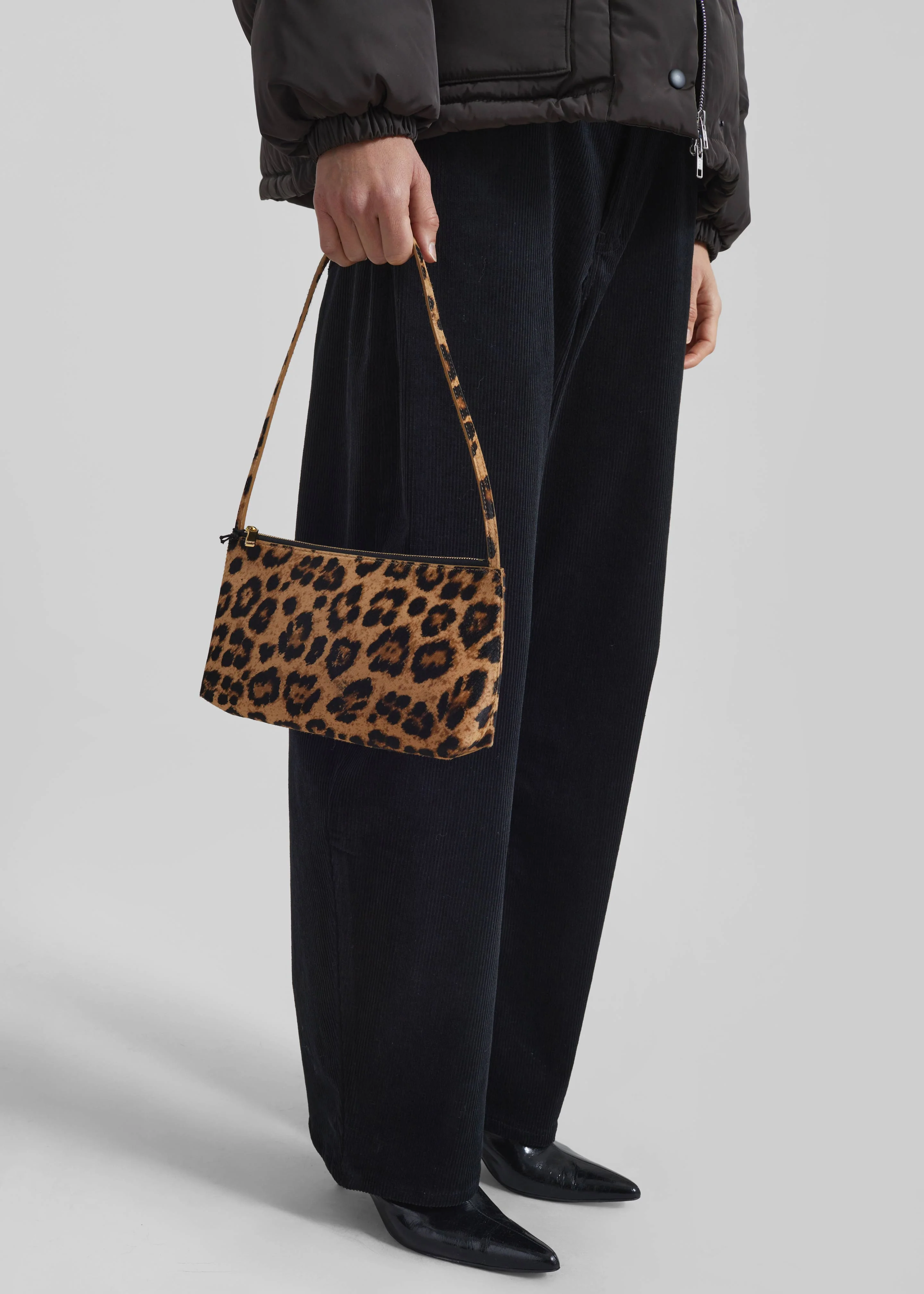 Mansur Gavriel Gaia Shoulder Bag - Leopard - Image 2