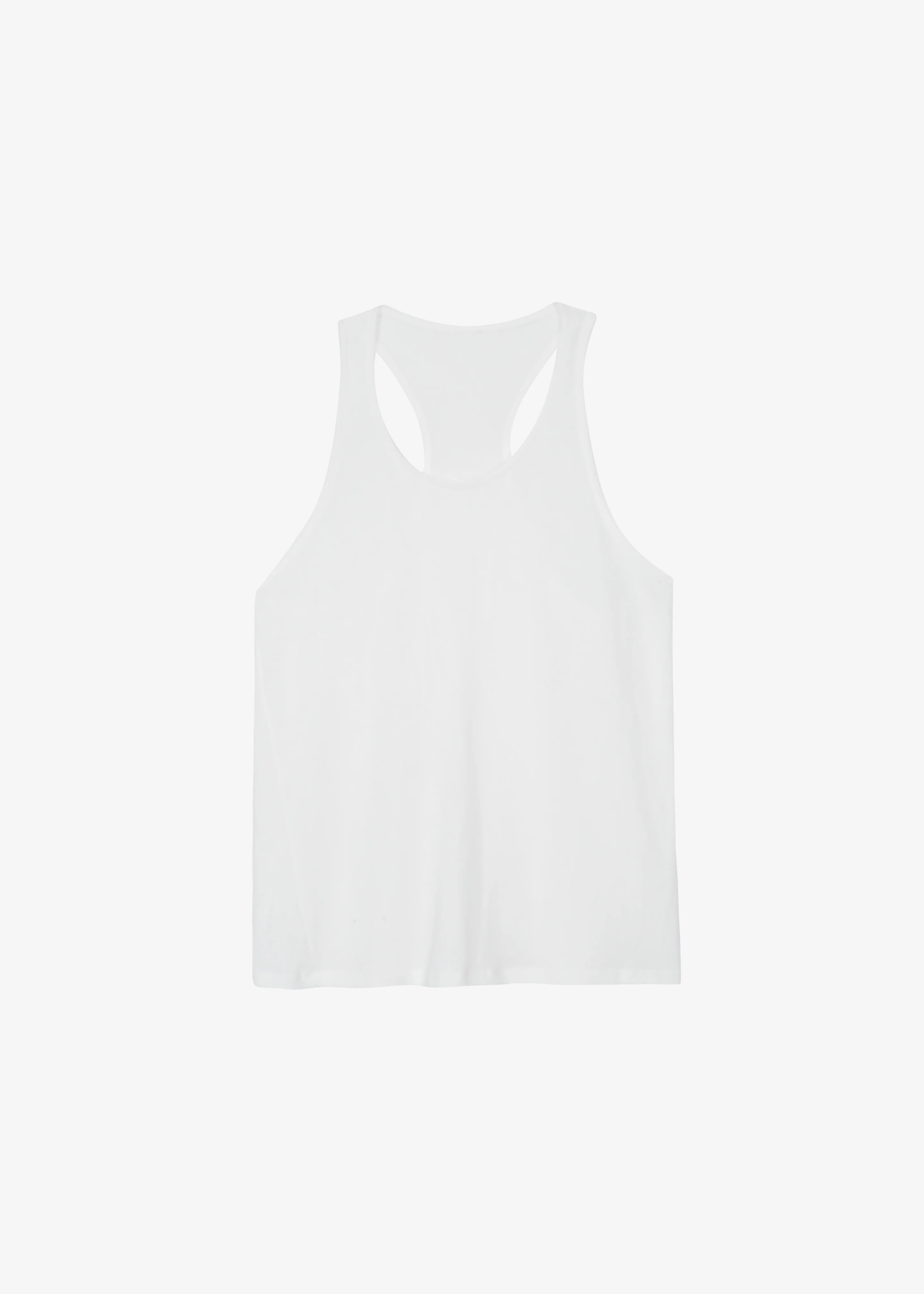 Nox Ribbed Tank Top - White - Image 7