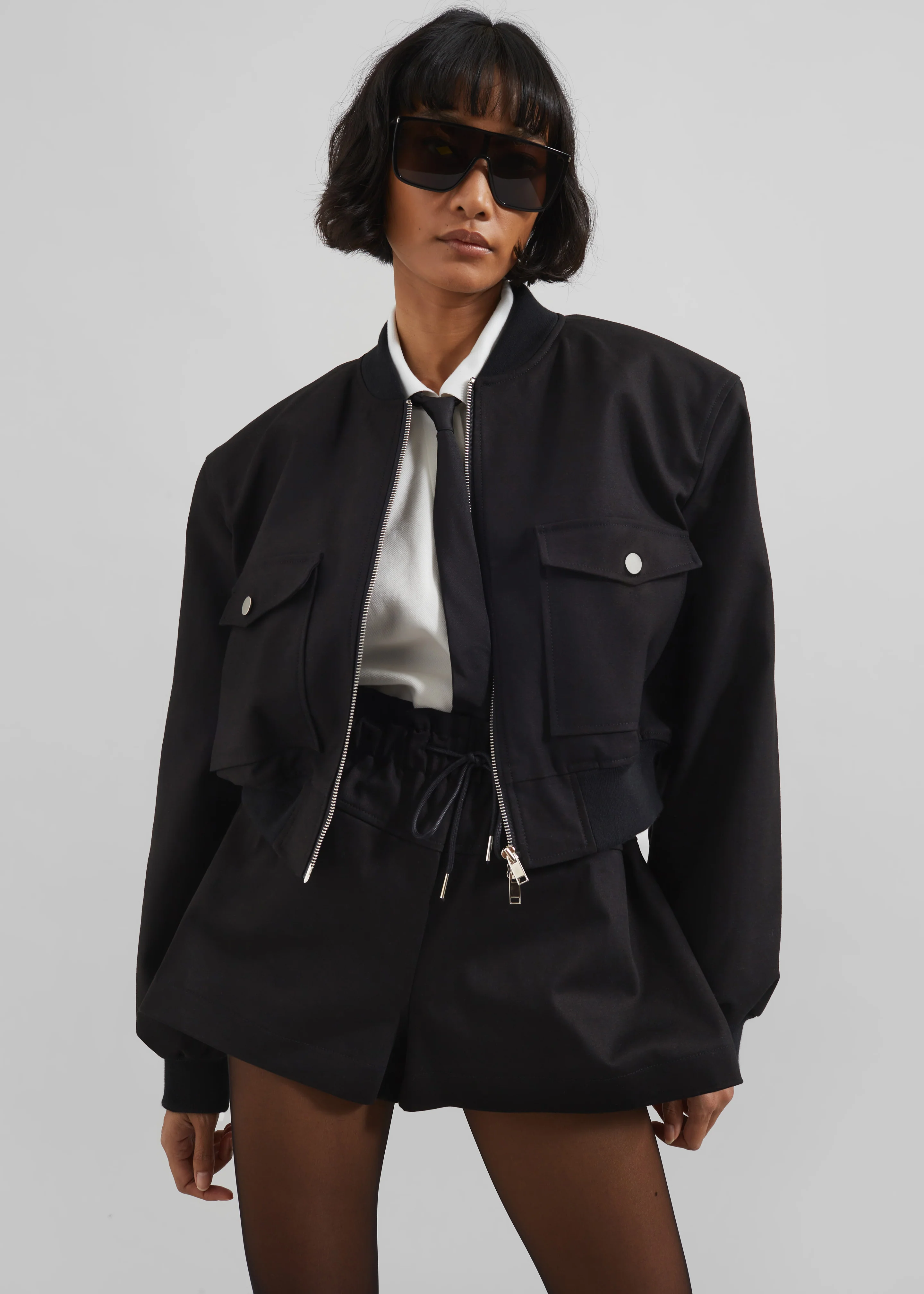 Pomona Shorts - Black - Image 7