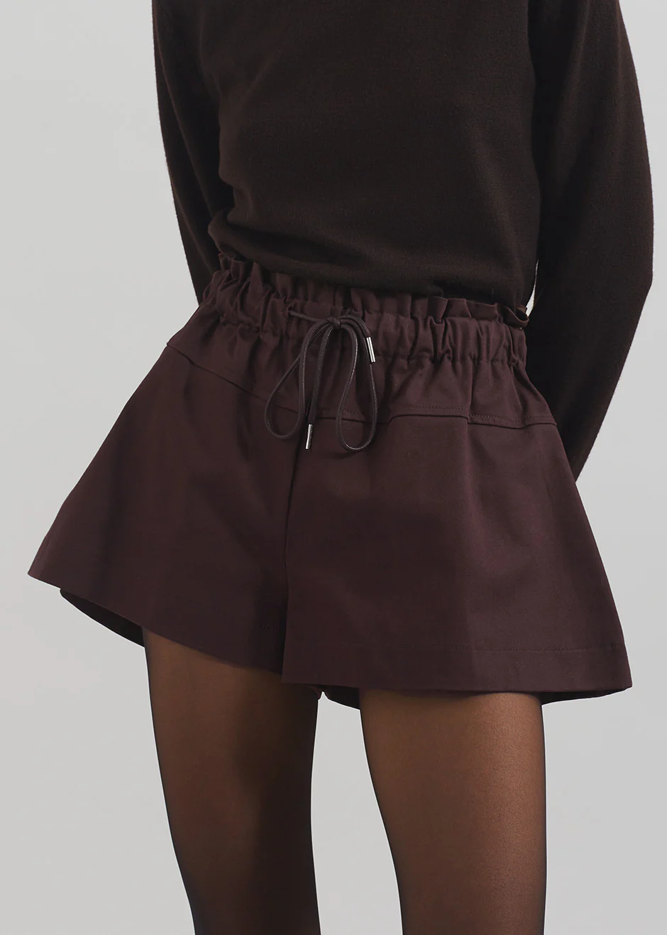Pomona Shorts - Burgundy - Image 4