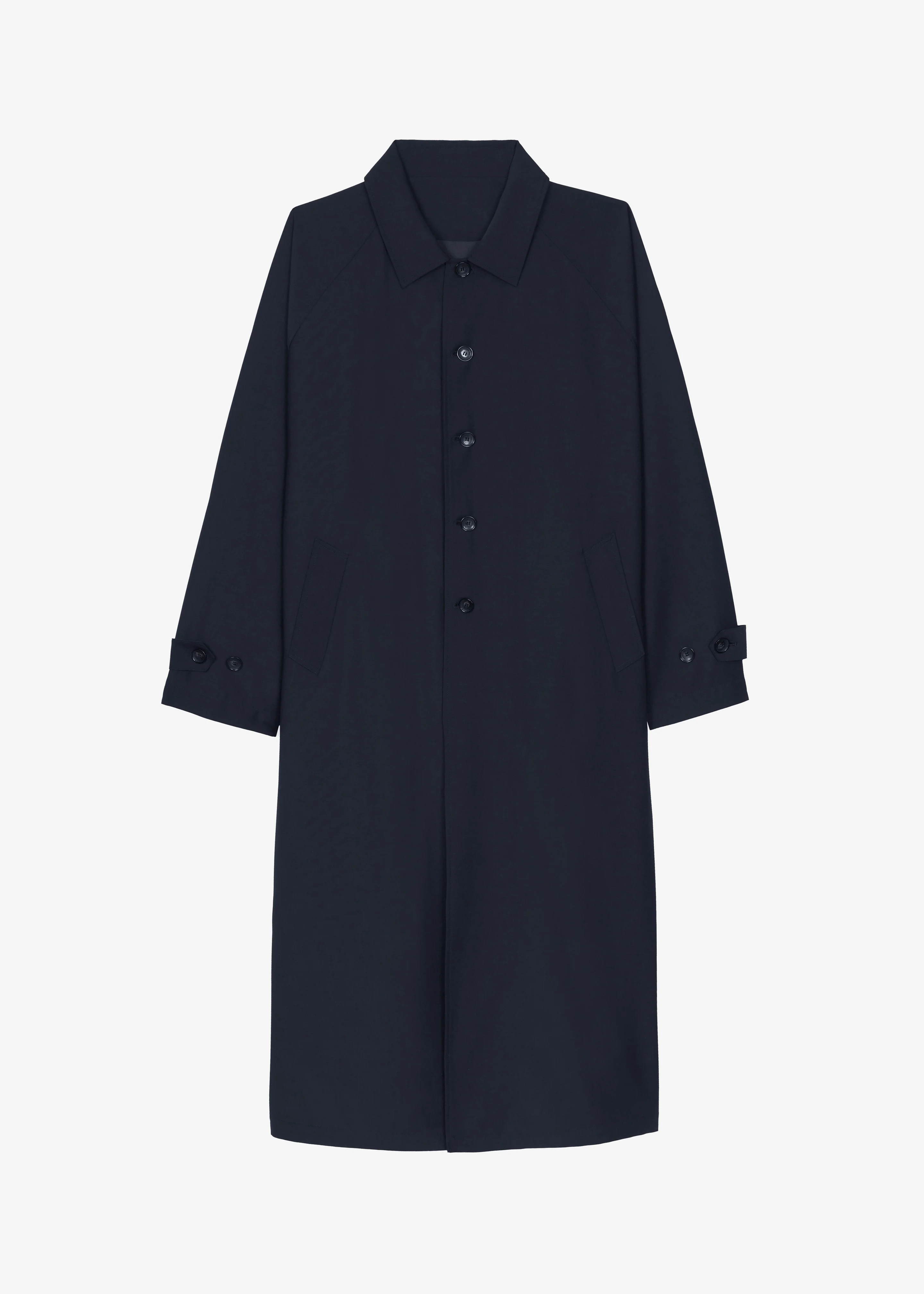 Shay Trench Coat - Dark Navy - Image 12