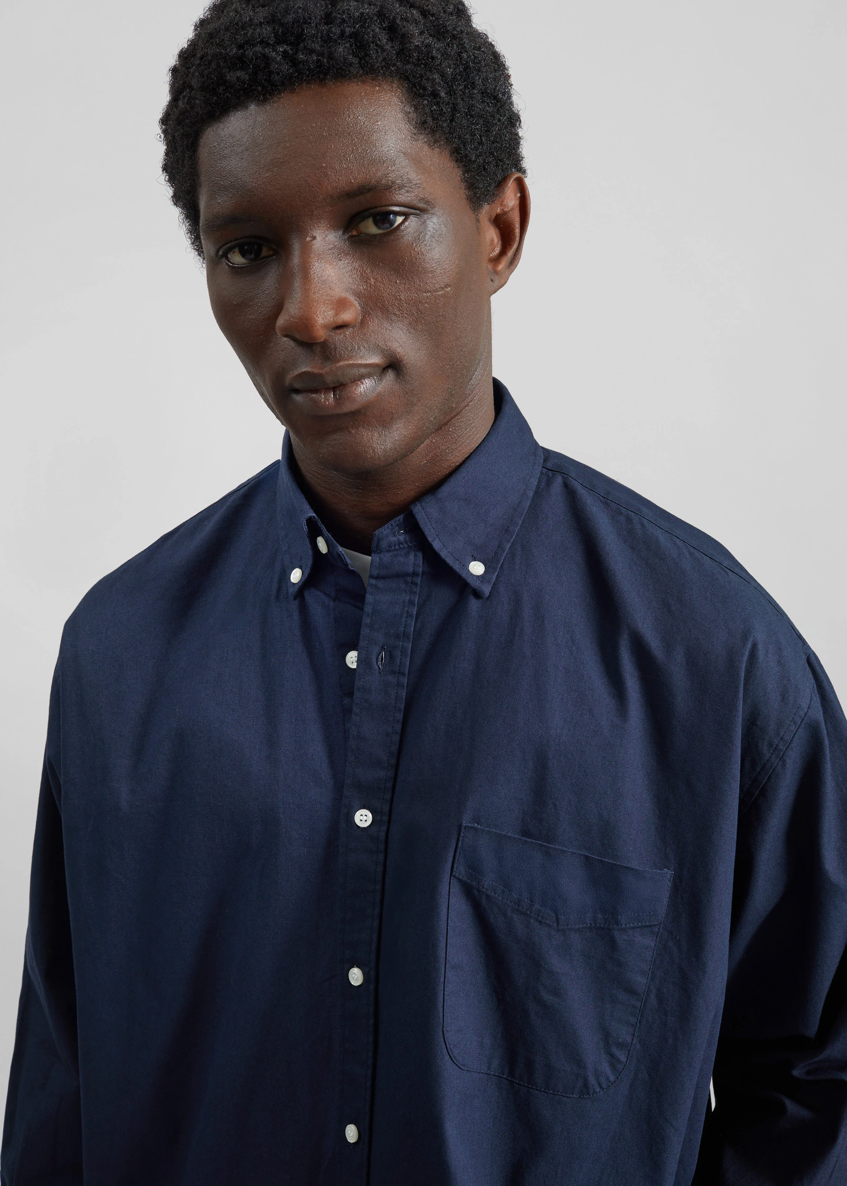 Sinclair Shirt - Navy - Image 4