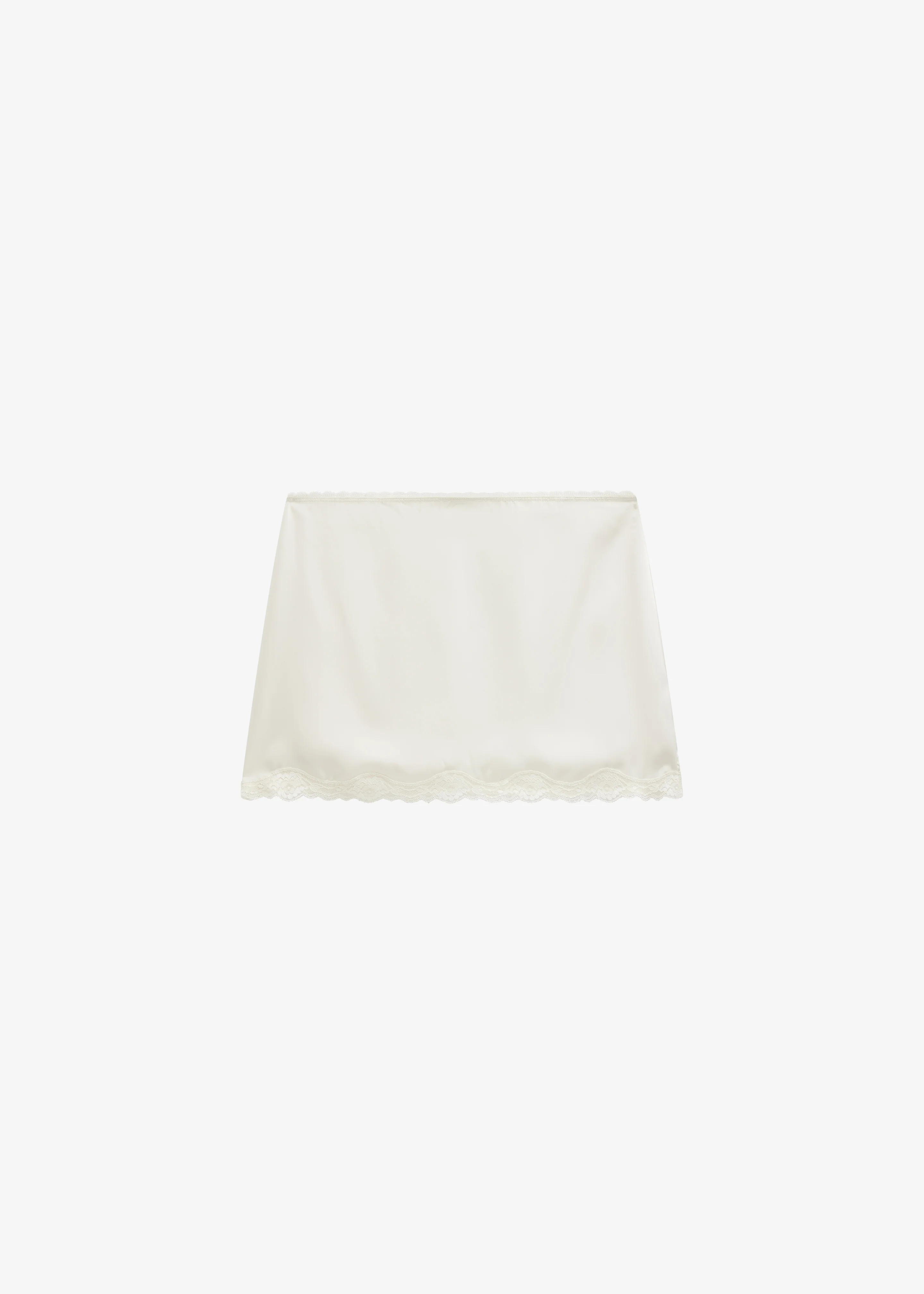 Tanvi Lace Mini Skirt - Ivory - Image 7