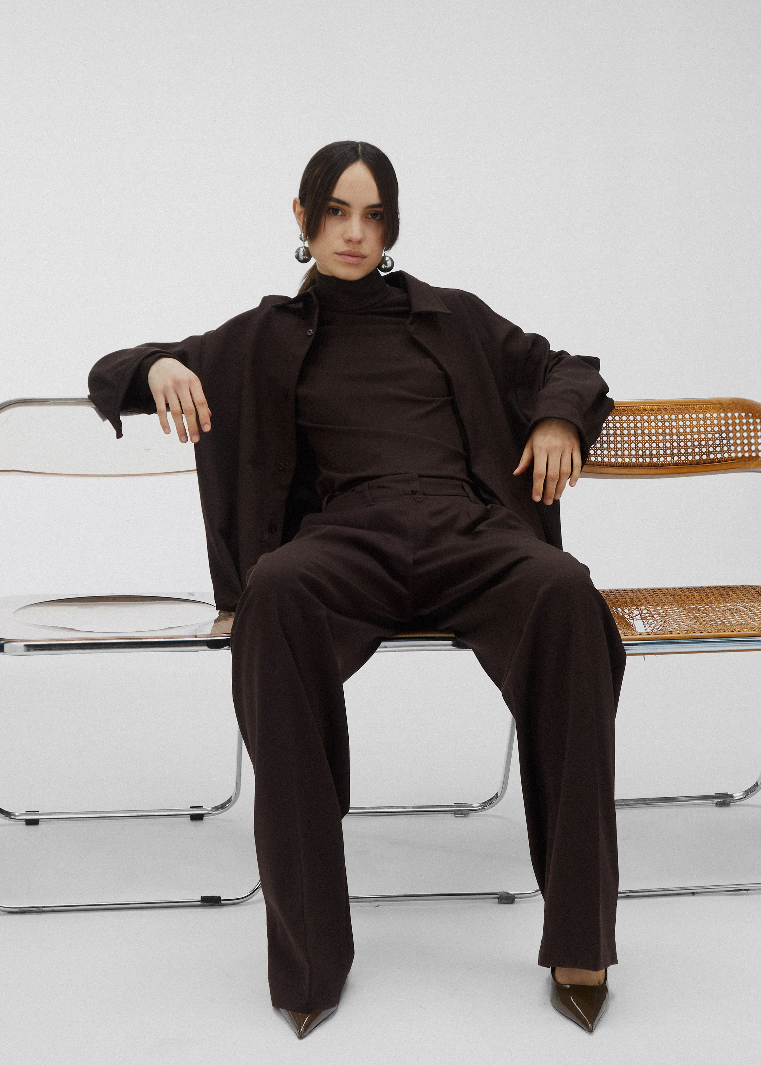 TheLatest Codie Shirt - Brown - Image 5