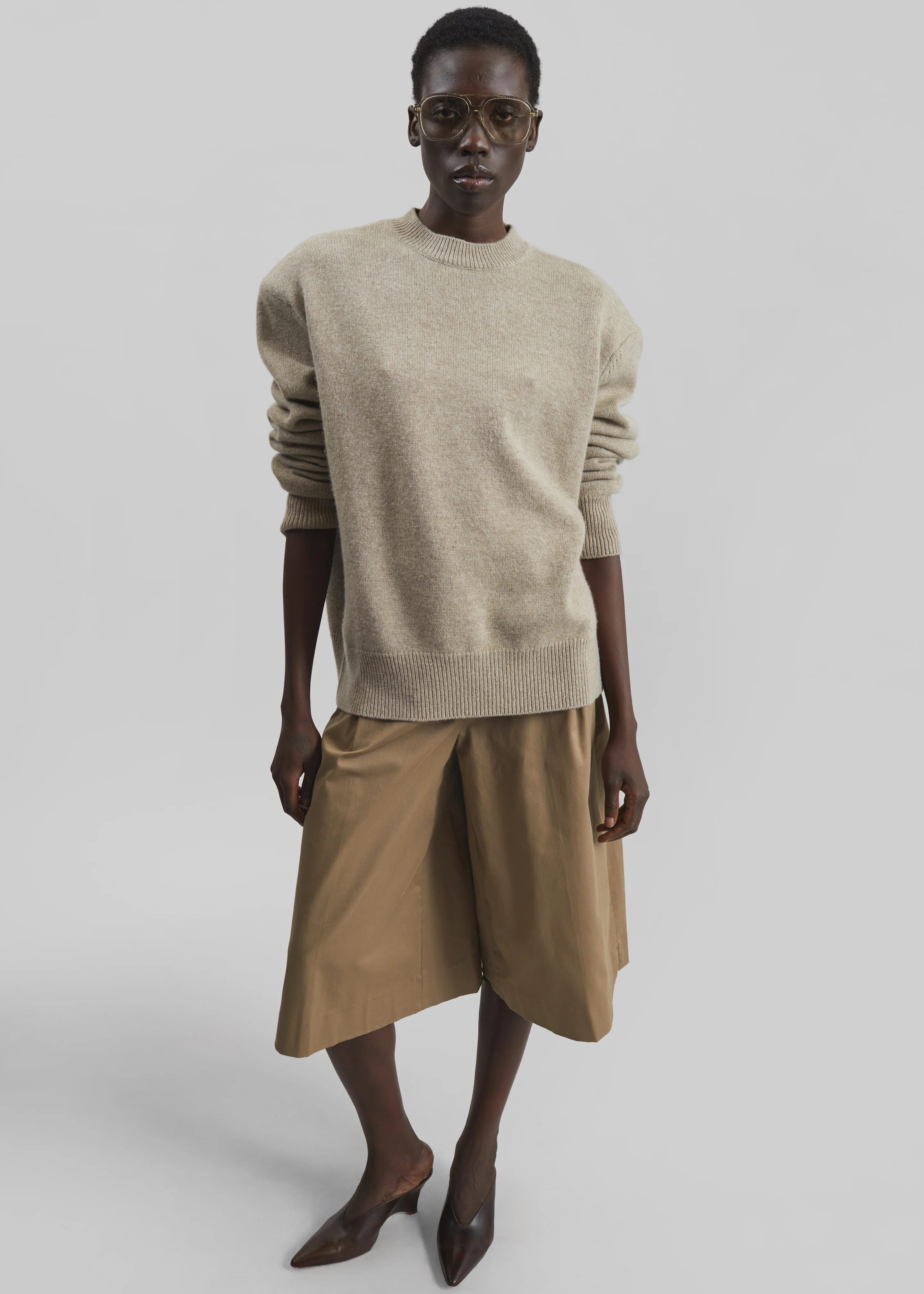 TheLatest Dakota Bermuda Shorts - Cognac