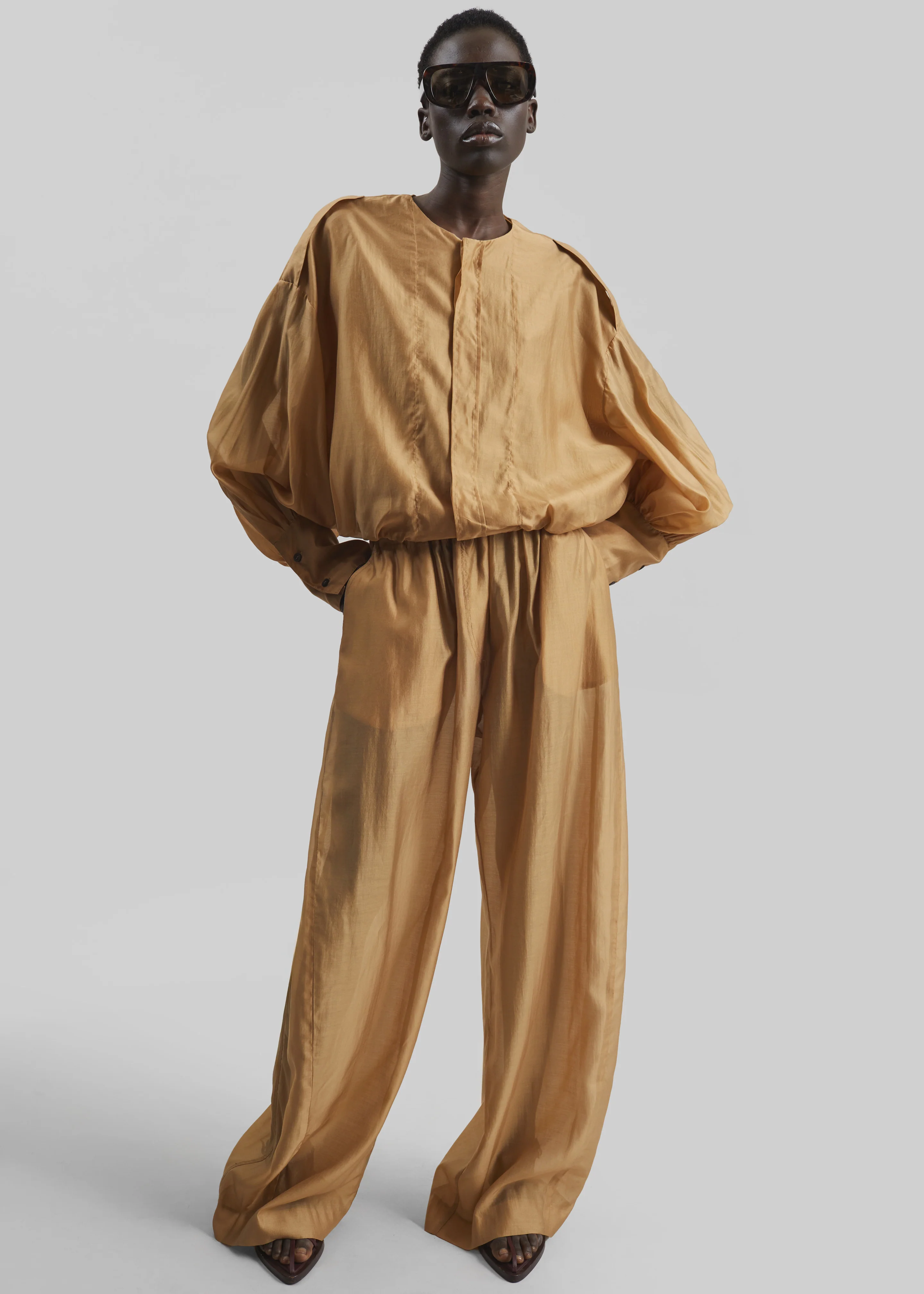 TheLatest Diana Shirt - Nude - Image 6