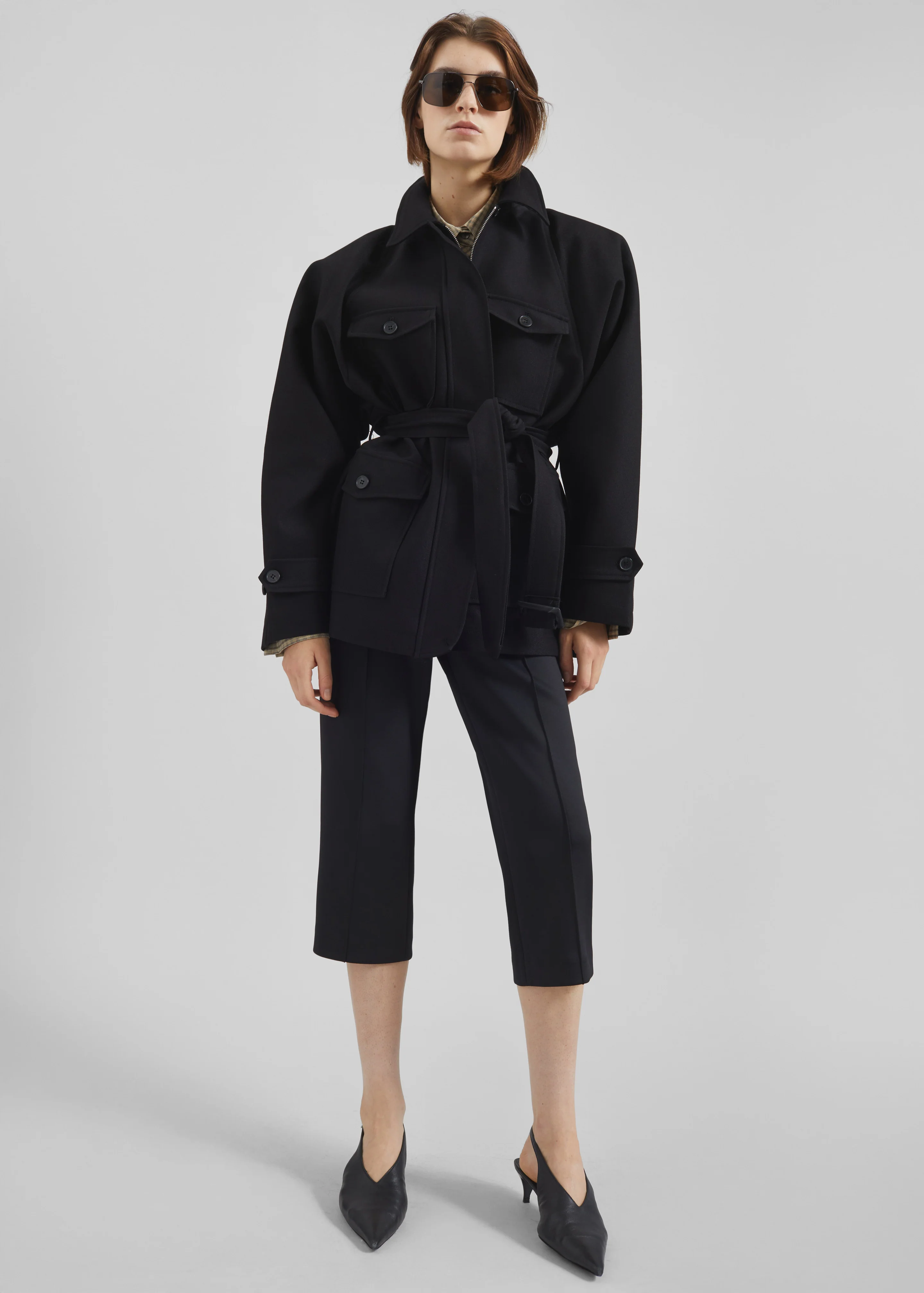 Trevose Padded Utility Jacket - Black - Image 2