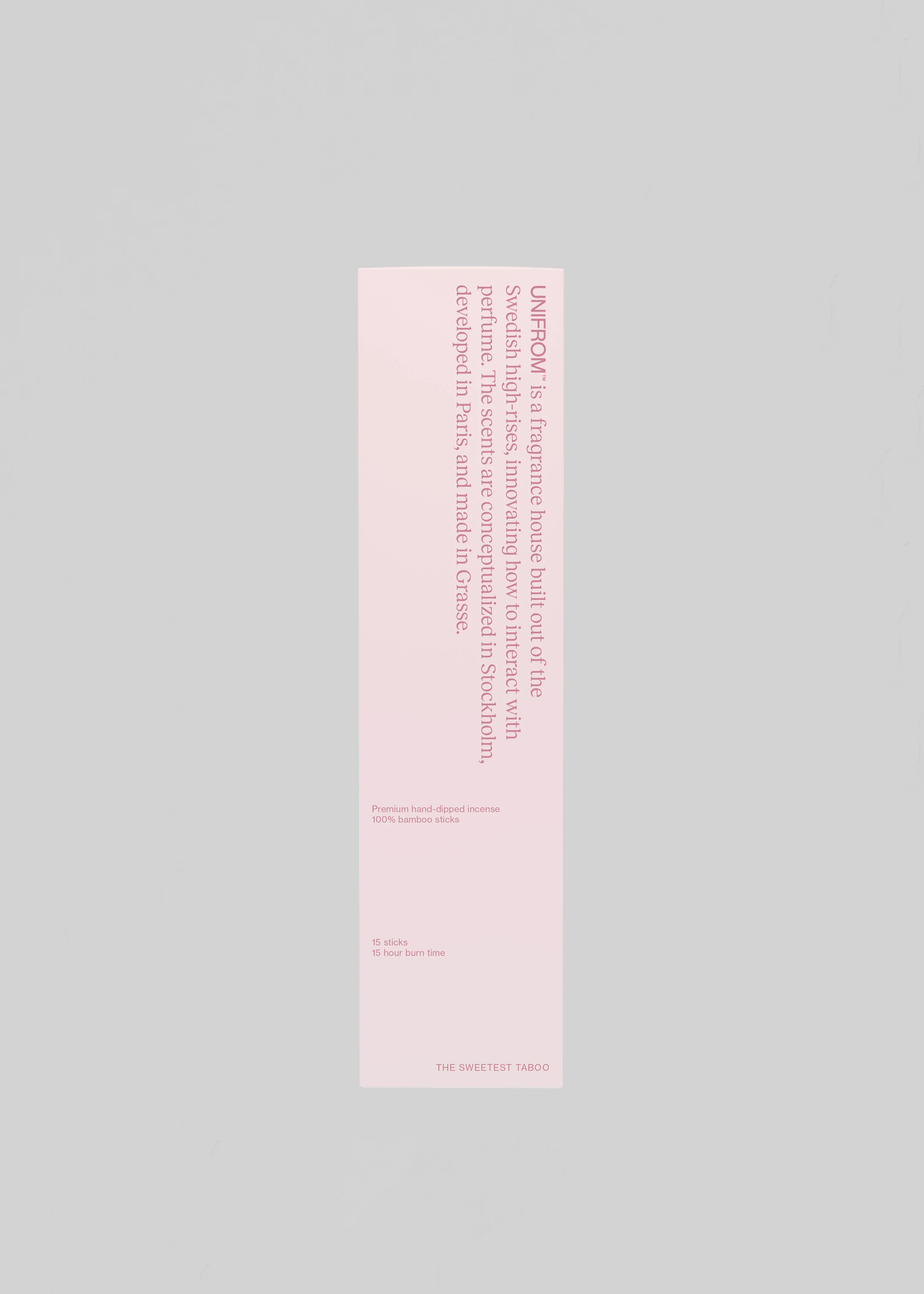Unifrom Incense - The Sweetest Taboo